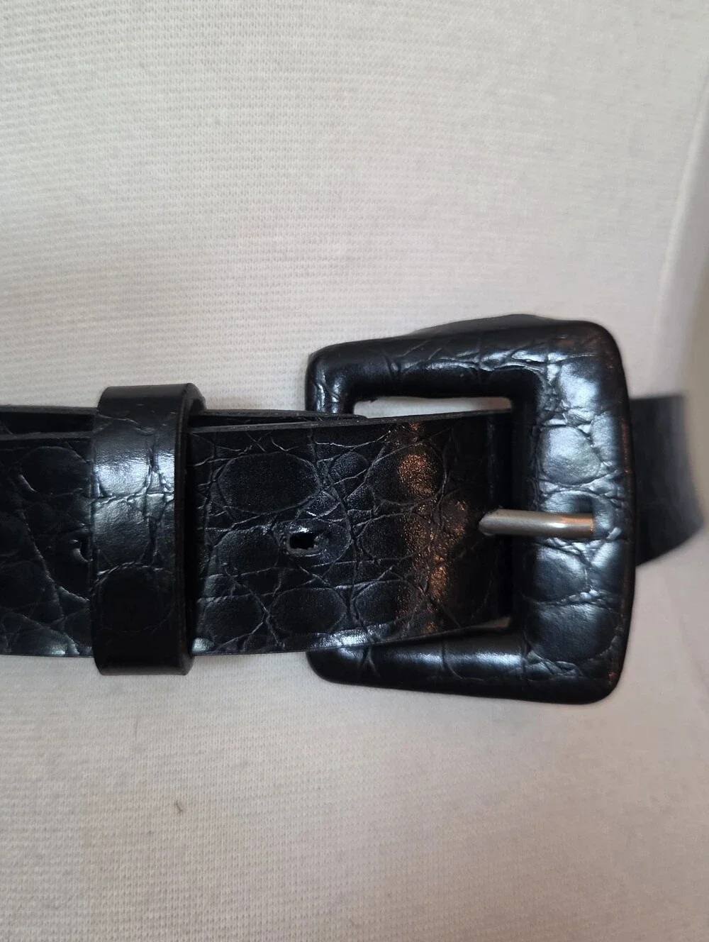 Vintage crocodile faux